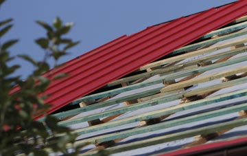 Monk End corrugated roofing costs